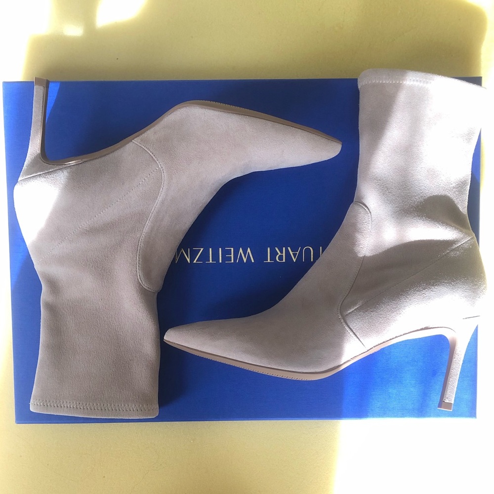 Stuart Weitzman Suede Booties